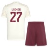 Divisa FC Bayern Monaco Laimer 27 Champions League Terzo 2023-24 Maniche Corte - Bambino